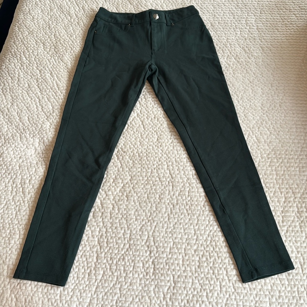 Shinestar green stretch pants